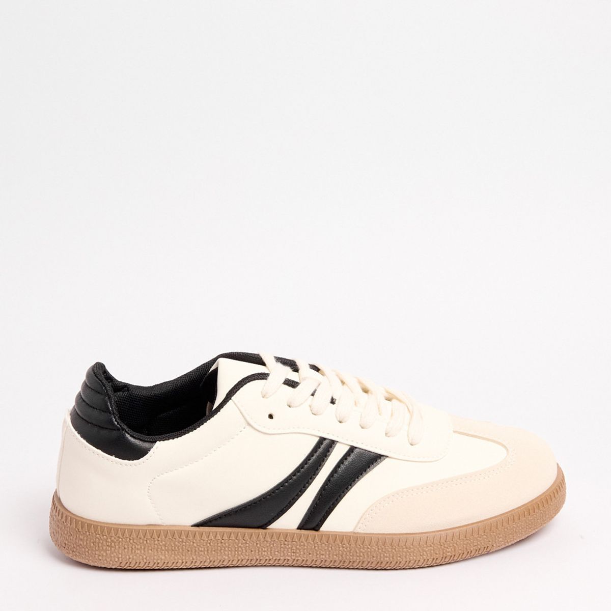 KOAJ - KOAJ Tenis unicolores casuales con suelas planas y cordones Hombre