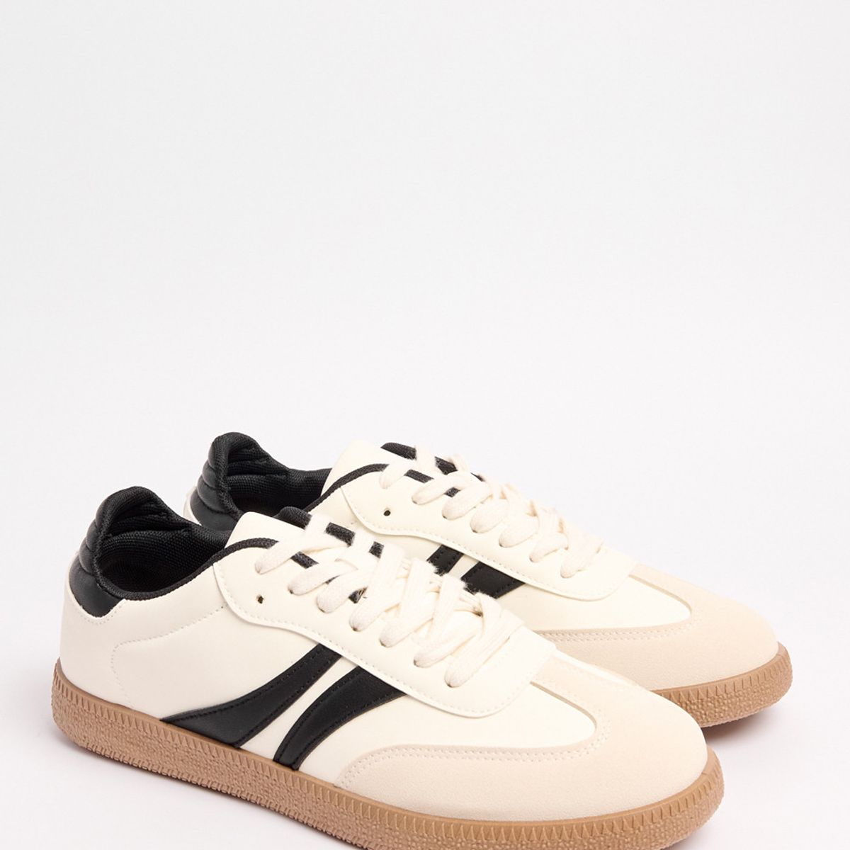 KOAJ - KOAJ Tenis unicolores casuales con suelas planas y cordones Hombre