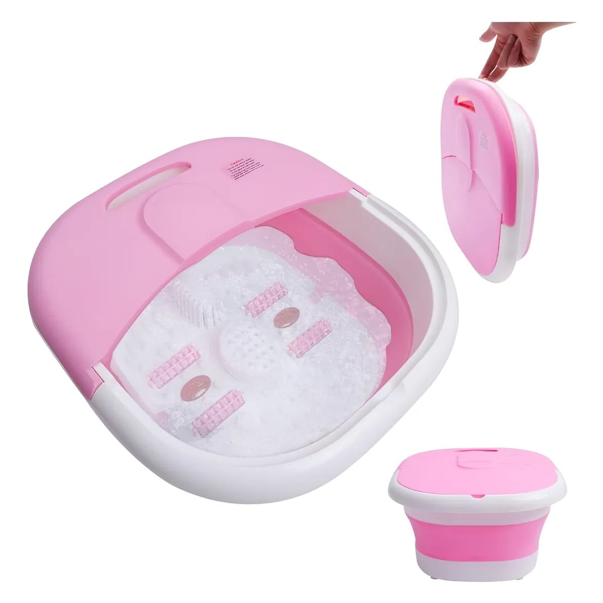 GENERICO - Tina Spa De Pies Plegable Pedicura Alivia El Dolor