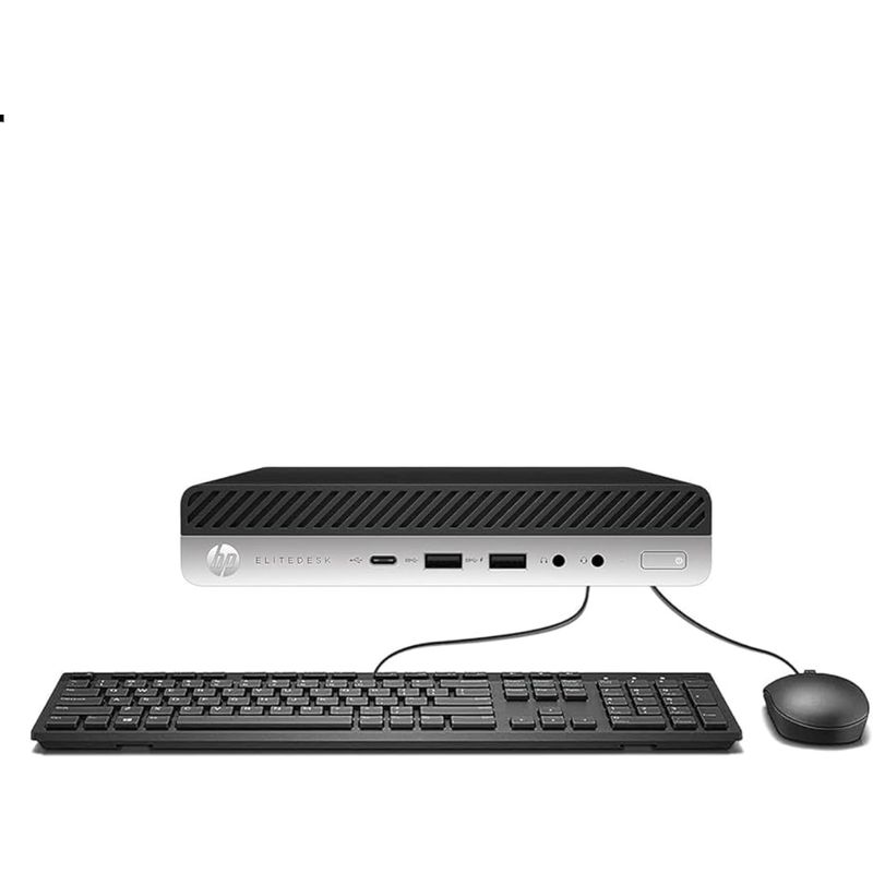 HP - COMPUTADOR HP ProDesk AMD Ryzen 5 Pro 2400GE 3.8GHz 8GBRAM 256GB USB-CWindows 11