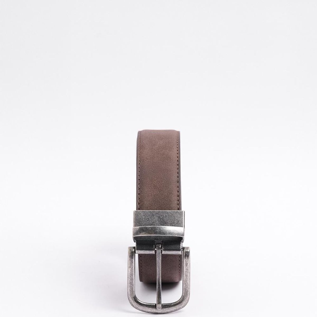 KOAJ - KOAJ Cinturón masculino marrón doble faz HOMBRE