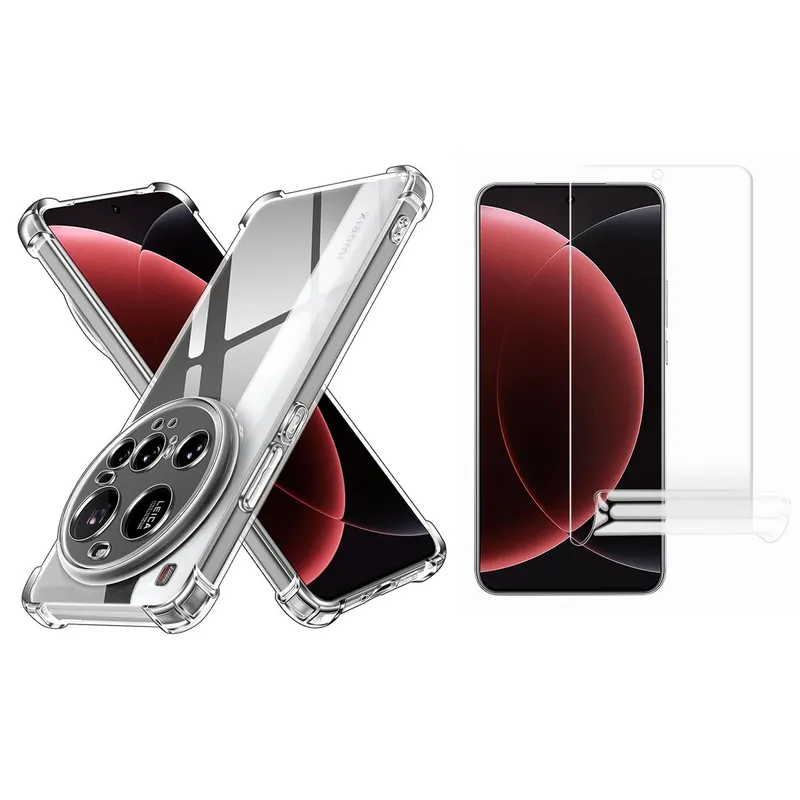 GENERICO - Funda Airbag Antichoque + Hidrogel HD Para Xiaomi 15 Ultra