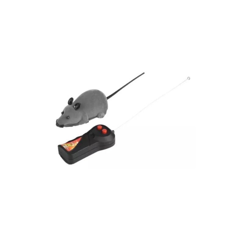GENERICO - Juguete Ratón Para Gatos Color Gris A Control Remoto G11