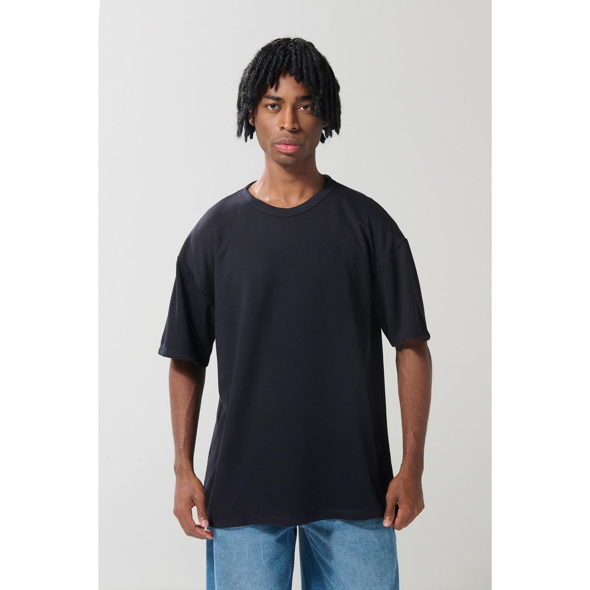 KOAJ - KOAJ Camiseta manga corta oversize con textura HOMBRE