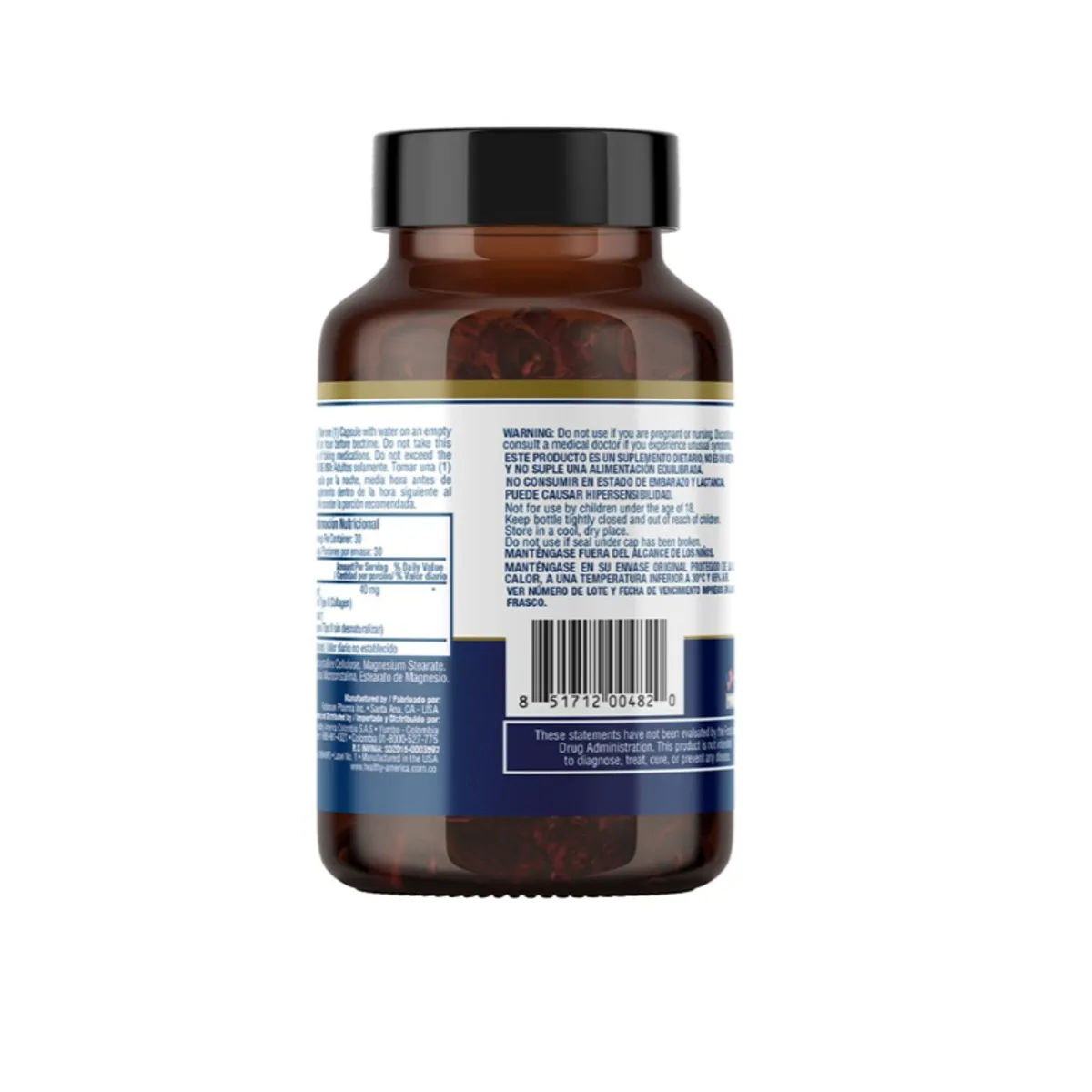 HEALTHY AMERICA - SUPLEMENTO COLAGENO TIPO II X30CAPSULASPROMOVE UC-II