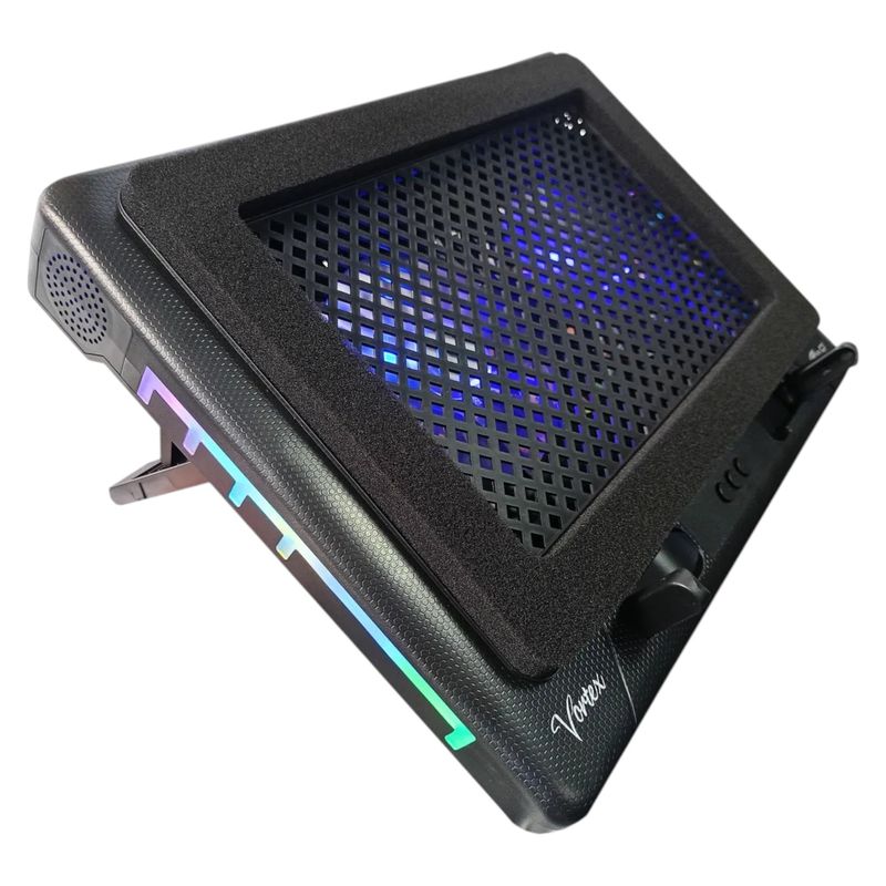 J&R - Base Gamer Refrigerante 2 Cooler 7 Niveles 1400 Rpm J&r 019