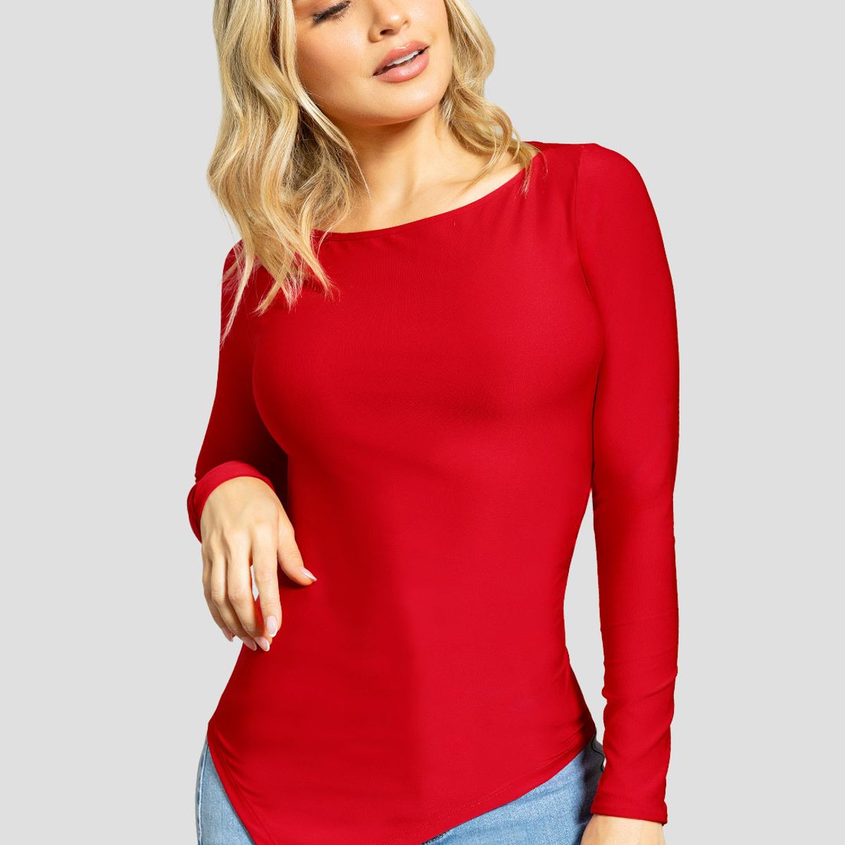 MARKETING PERSONAL - Blusa Mujer Rojo Mp 112265