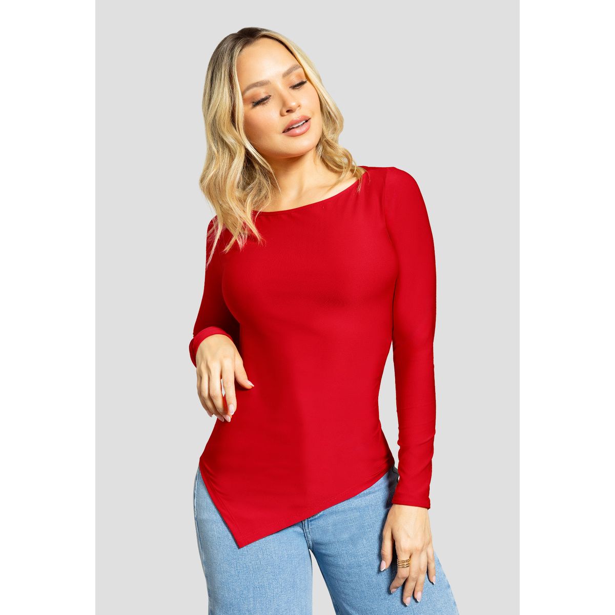 MARKETING PERSONAL - Blusa Mujer Rojo Mp 112265