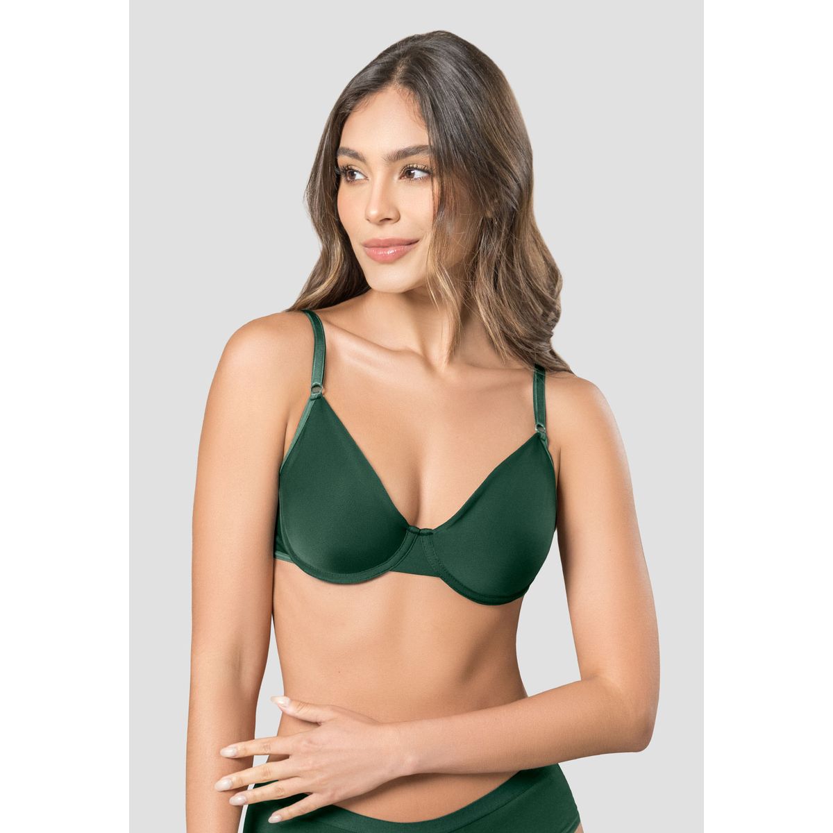 FORMAS INTIMAS - Brasier Mujer Verde Pino Fi 112103