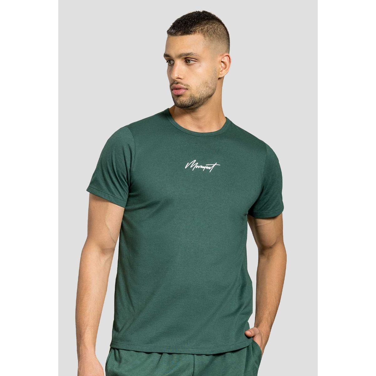 MARKETING PERSONAL - Camiseta Hombre Verde Pino Mp 100495