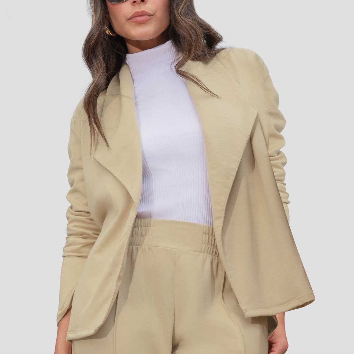 ATYPICAL - Blazer Mujer Latte Atypical 111954