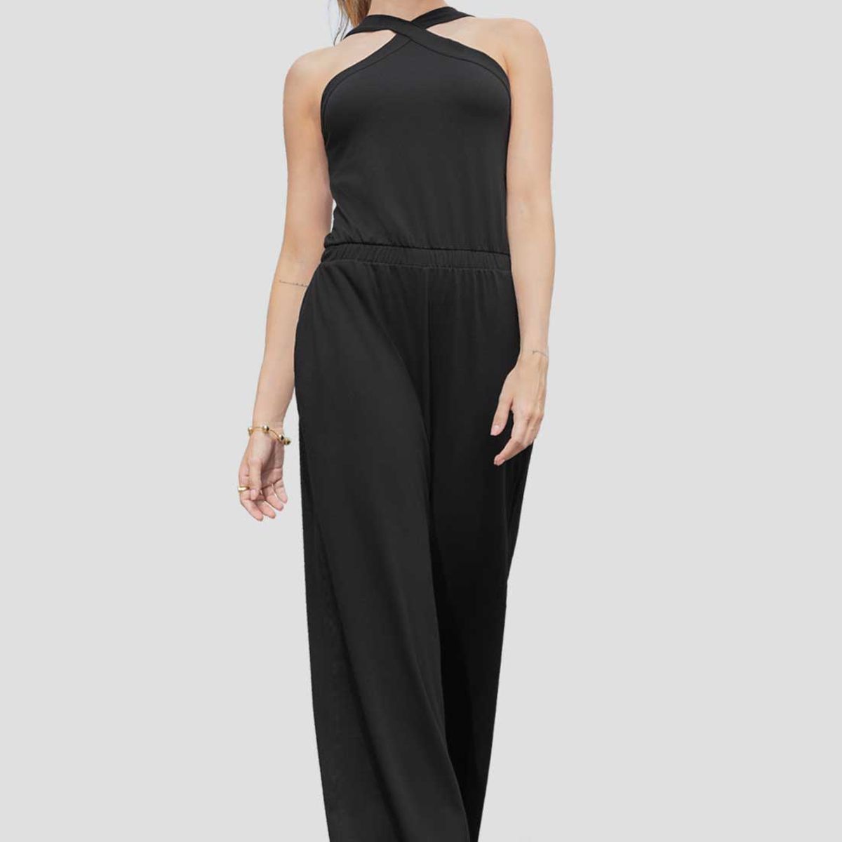 ATYPICAL - Enterizo Largo Mujer Negro Atypical 111948