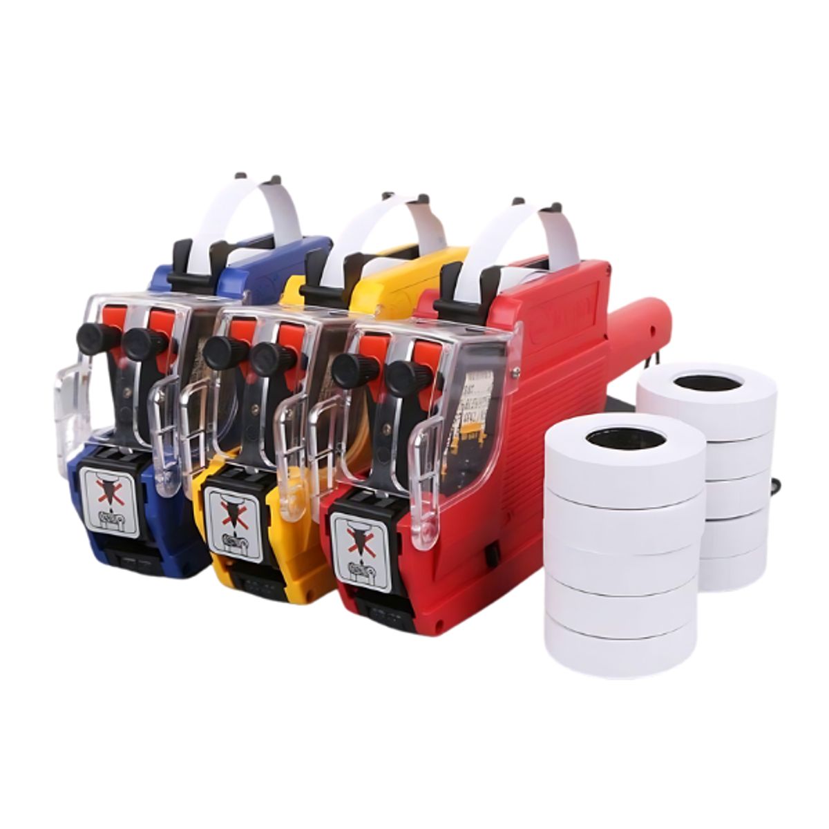 ADQUIERELO YA - Máquina Etiquetas  2 Líneas + Rollo x 10und MX 6600