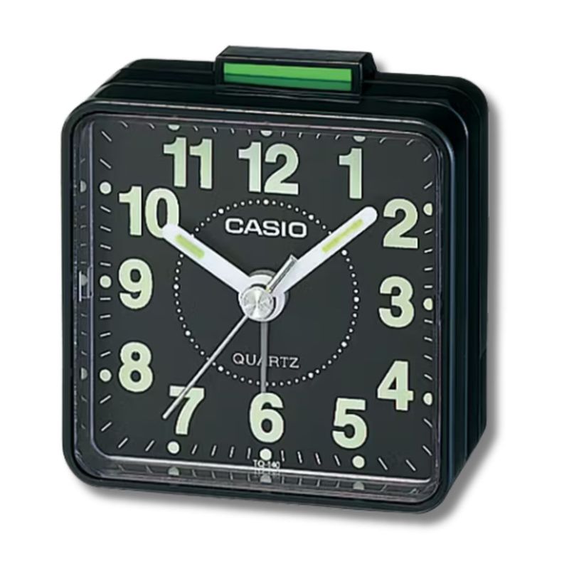 CASIO - Reloj De Mesa Despertador Modelo TQ-140-1D