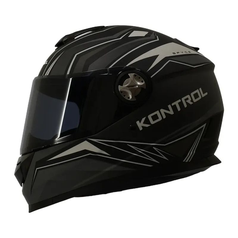 KONTROL - CASCO KONTROL M65 CERTIFICADO DOT SPYCE GRIS TALLA L