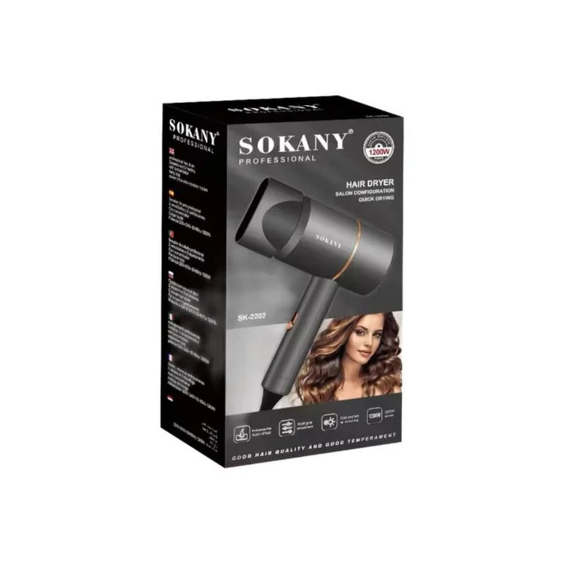 GENERICO - SECADORA DE CABELLO SOKANY
