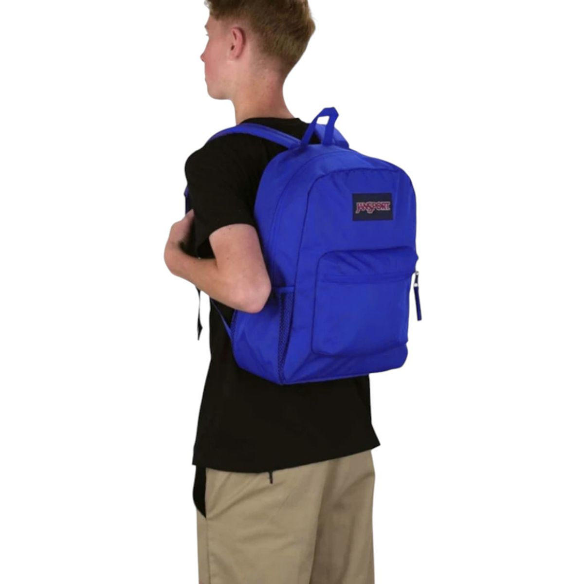 JANSPORT - Morral Jansport Cross Town Hombre-Morado/Negro