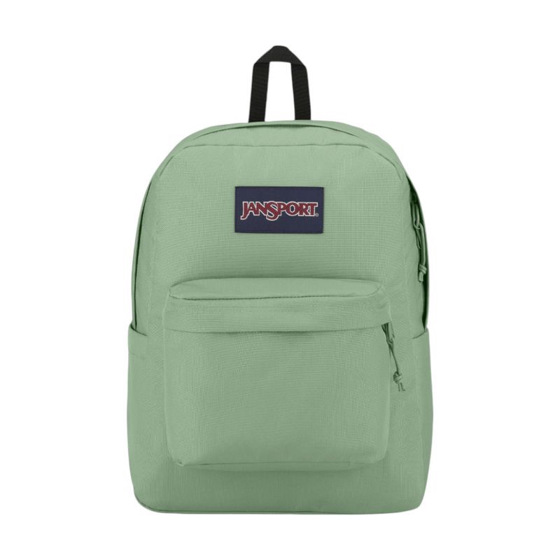 JANSPORT - Morral Jansport Superbreak Plus Hombre-Verde/Negro