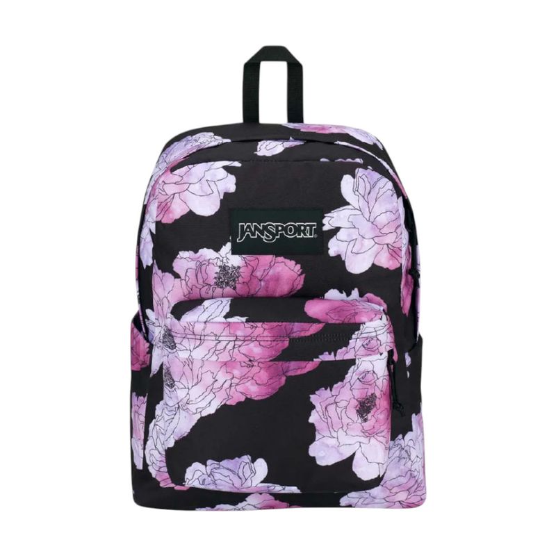 JANSPORT - Morral Jansport Superbreak Plus Mujer-Negro/Rosa