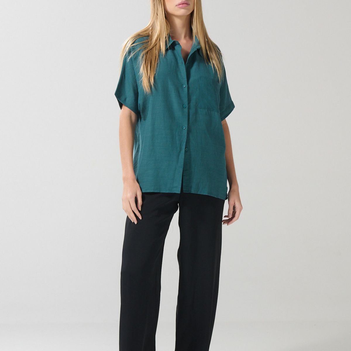 KOAJ - KOAJ BLUSA KOAJ CAMISERA HOMBRO RODADO Mujer