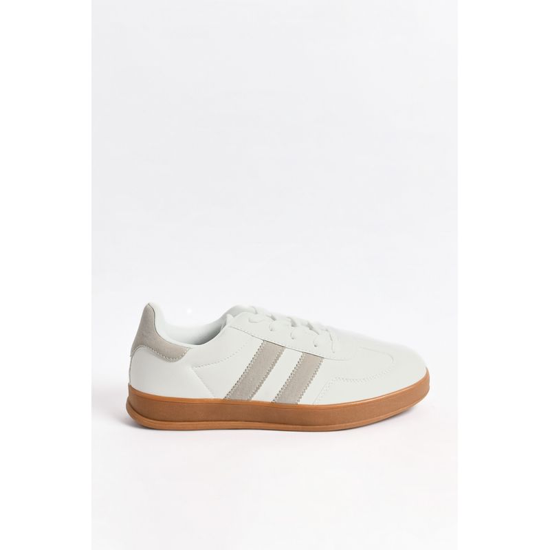 KOAJ - KOAJ Tenis urbanos de suela gruesa en color negro y blanco. Hombre