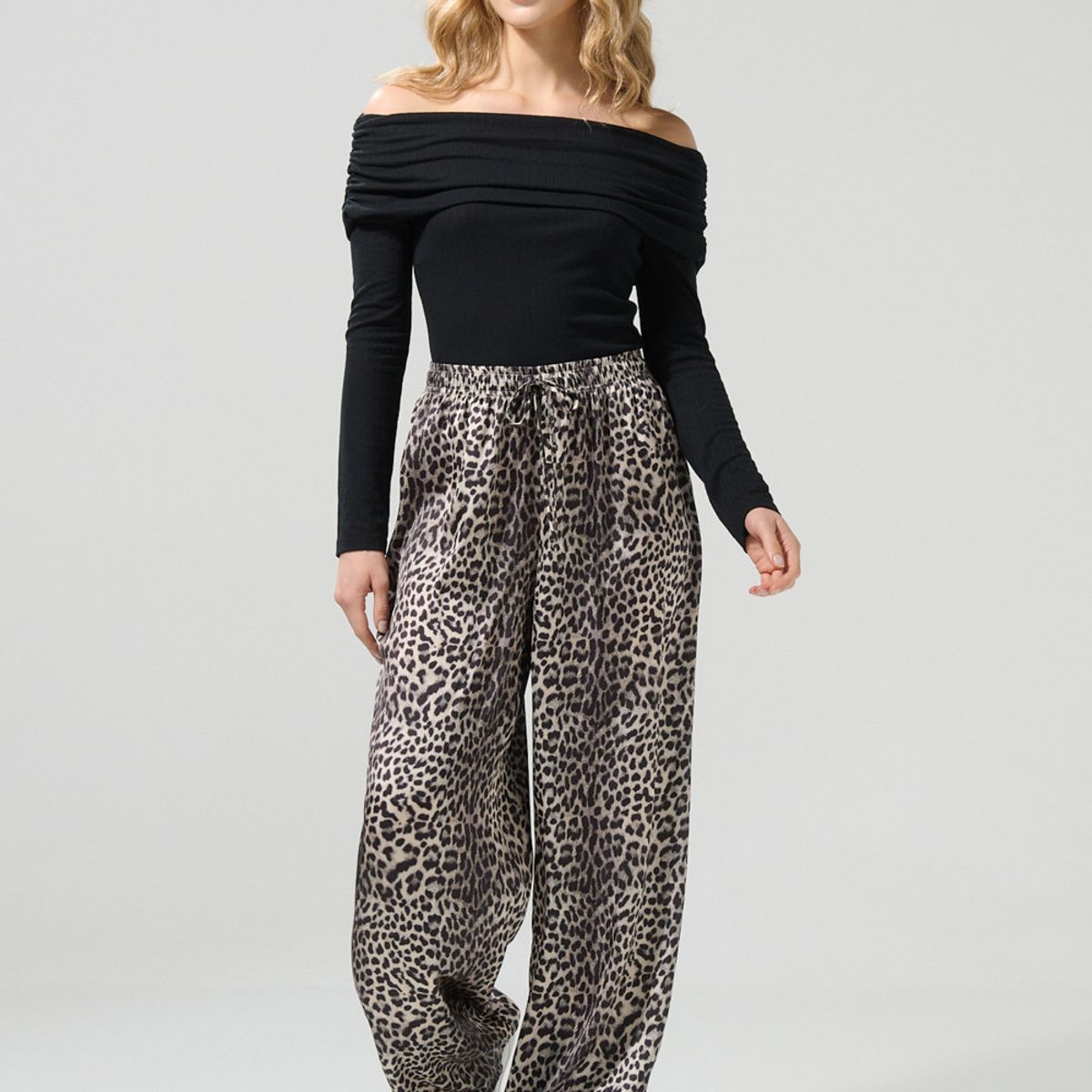 KOAJ - KOAJ Pantalon palazzo estampado de temporada.