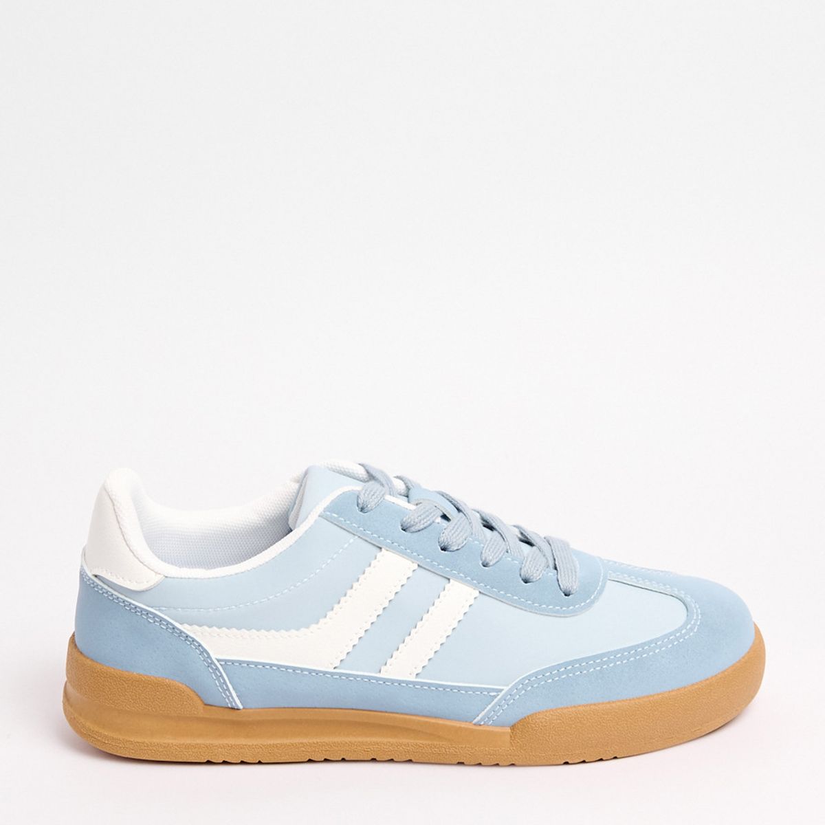 KOAJ - KOAJ Tenis estilo urbano, negro y blanco con piezas en contr Mujer