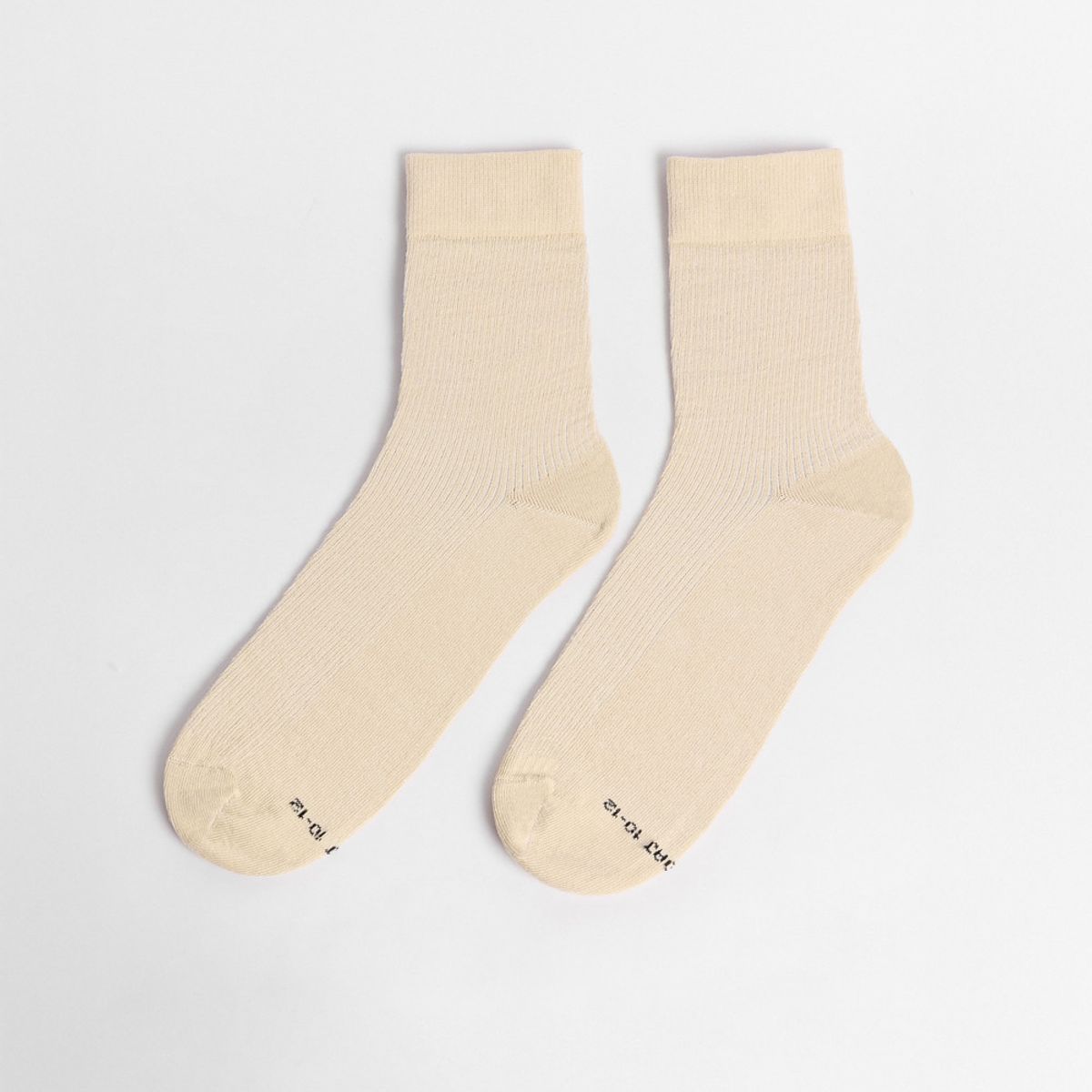 KOAJ - KOAJ Medias largas unicolores con elástico y texturas de can Hombre