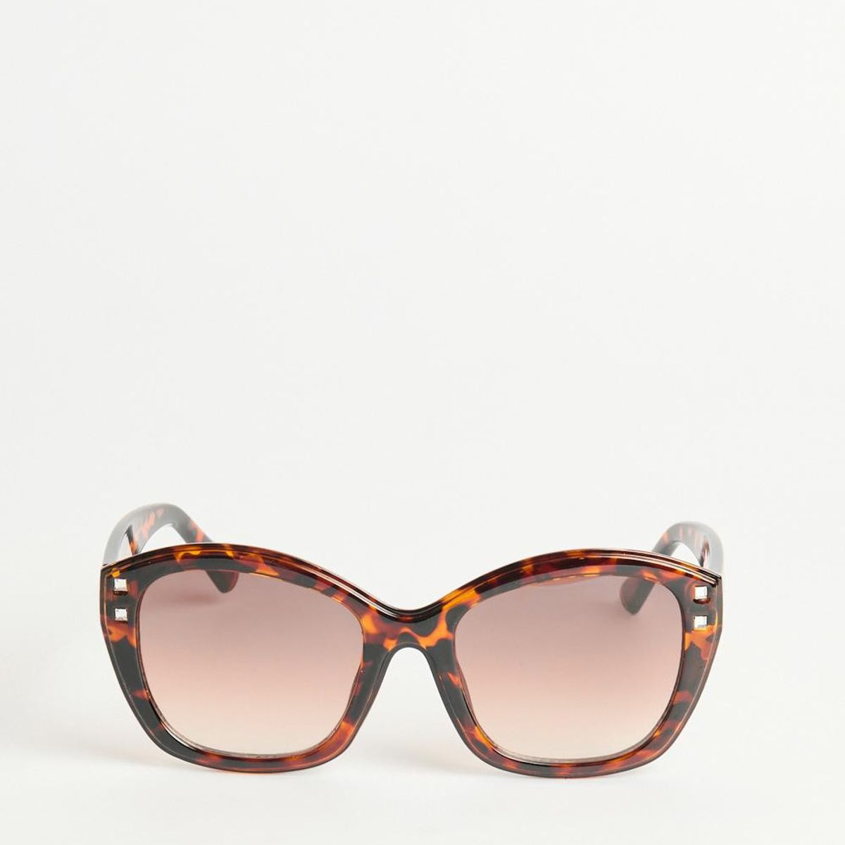 KOAJ - KOAJ Gafas de sol de marco clásico en color café carey y neg Mujer