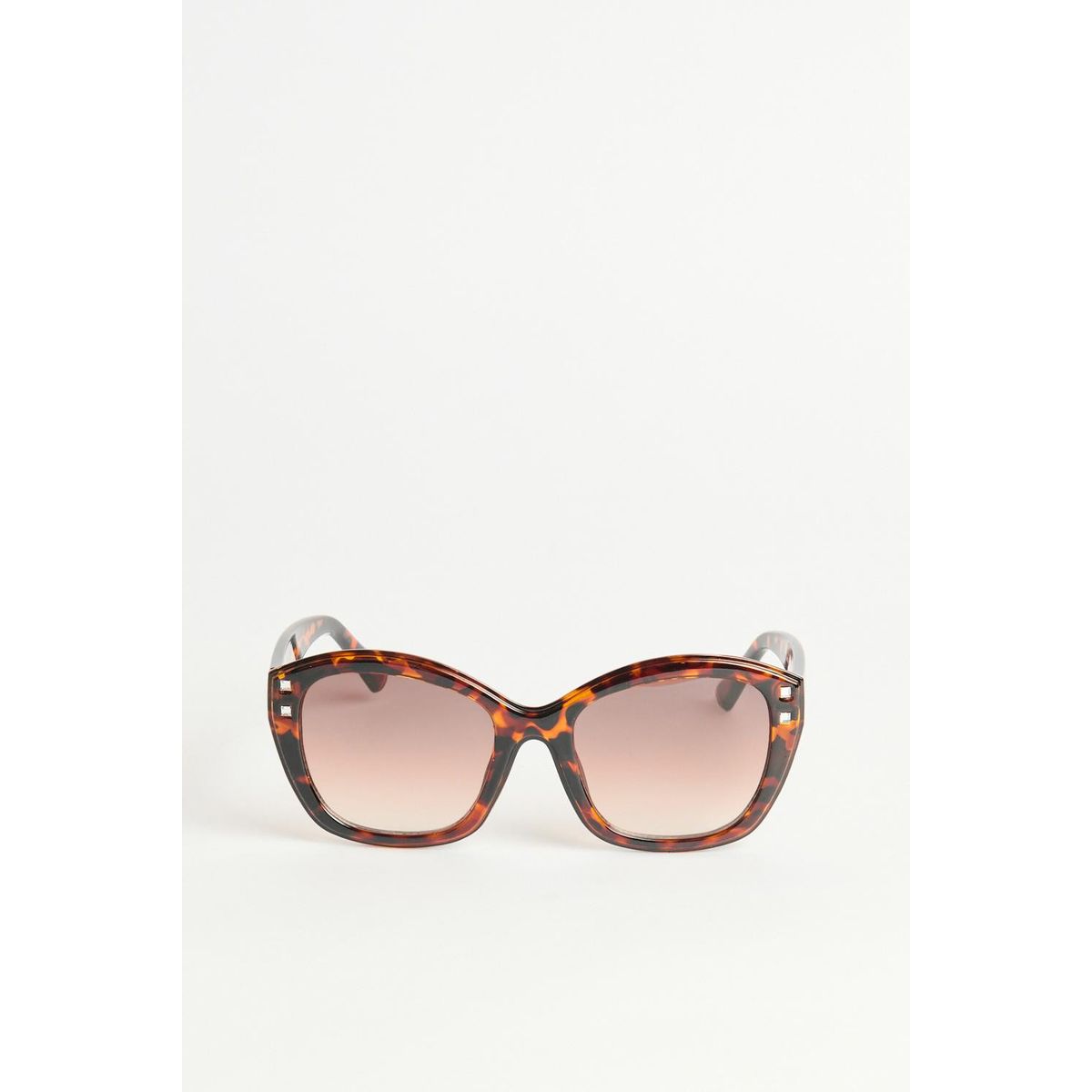 KOAJ - KOAJ Gafas de sol de marco clásico en color café carey y neg Mujer