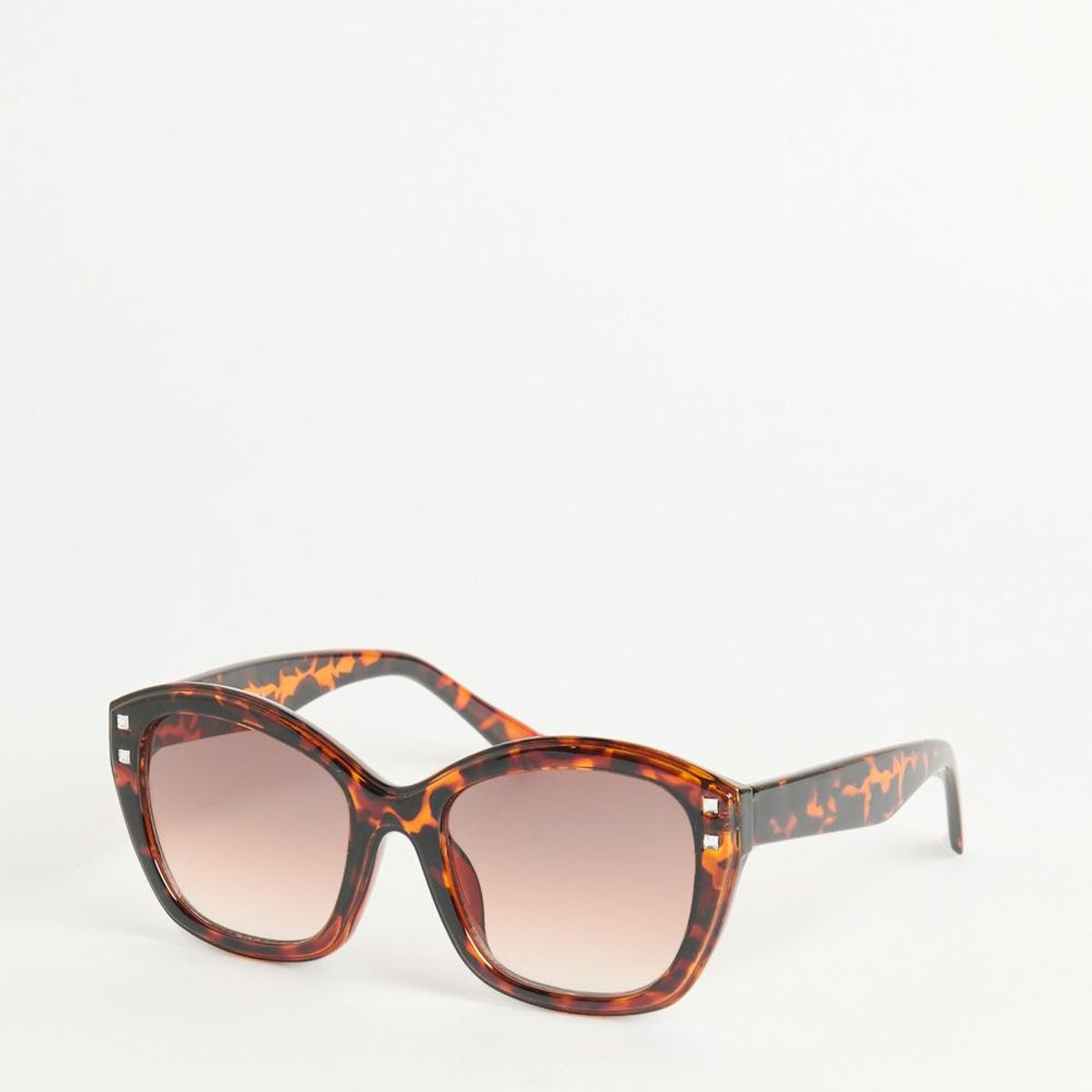 KOAJ - KOAJ Gafas de sol de marco clásico en color café carey y neg Mujer