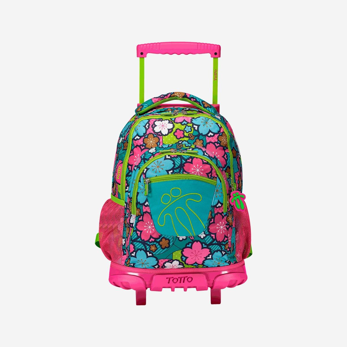 TOTTO - Morral Con Ruedas Rosado Totto Renglon