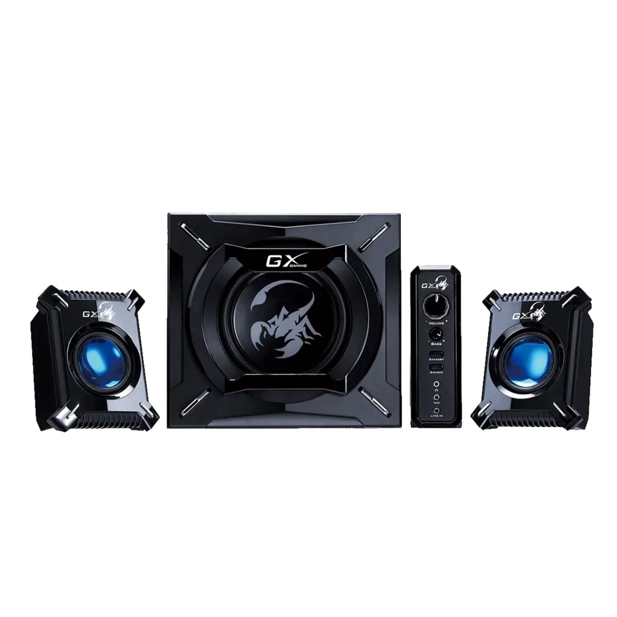 GENIUS - Parlantes Gamer Gx Gaming Genius Sw-g 2.1 2000 Ii