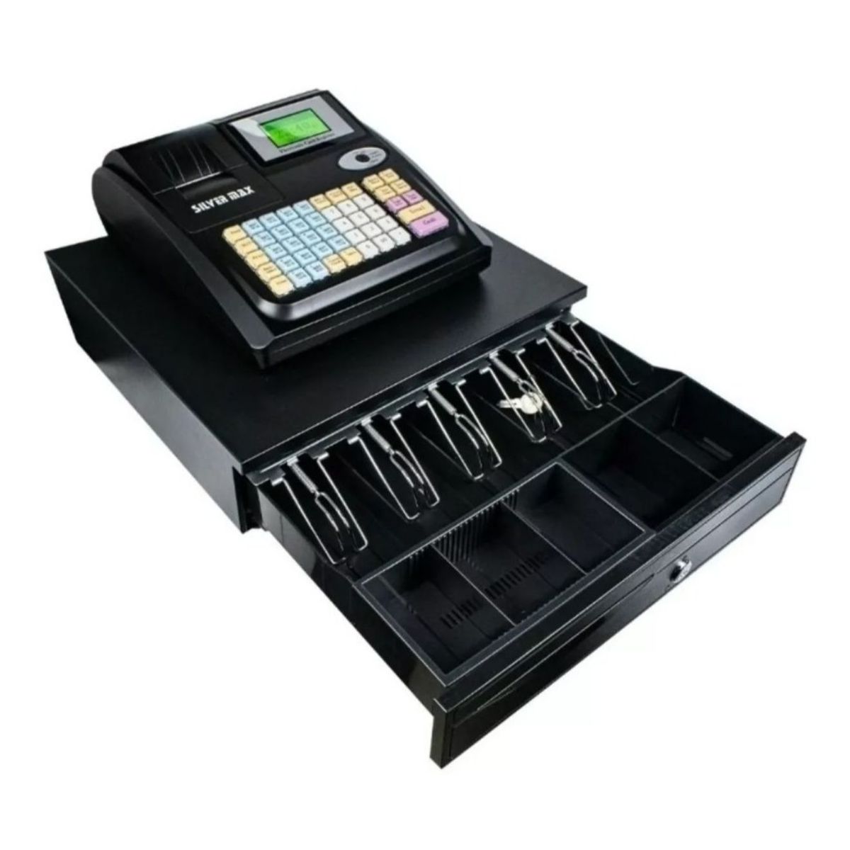 GENERICO - Caja Registradora Maquina Monedero Negocio 10000plus Led Usb