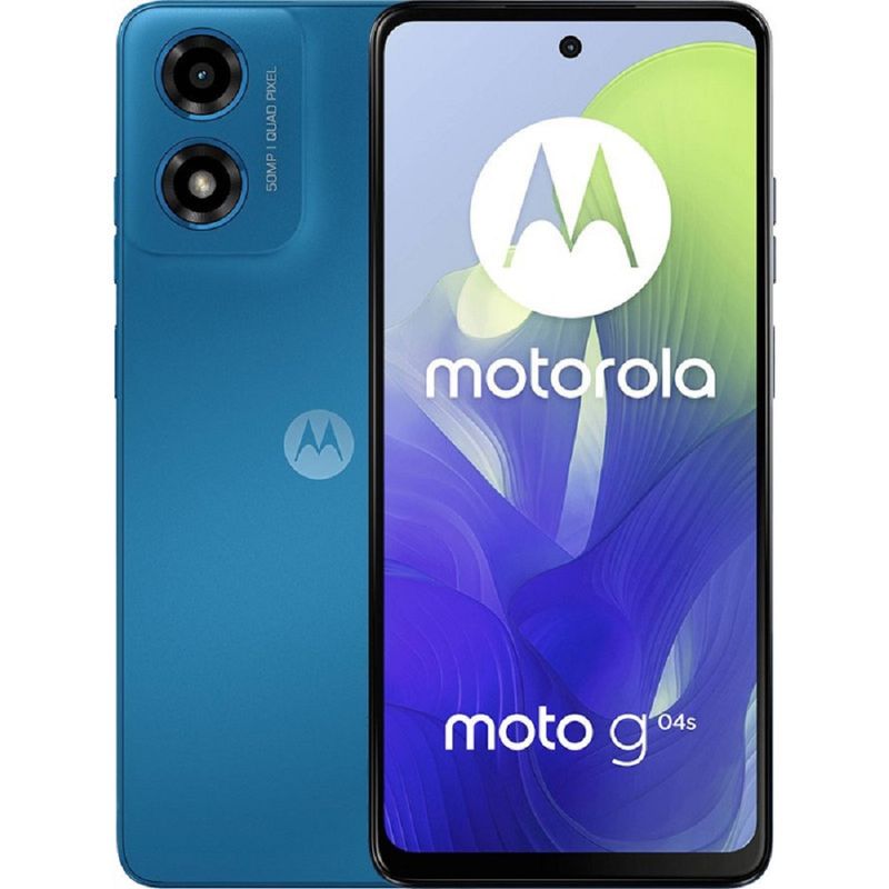 MOTOROLA - Celular Motorola G04s 64 GB / 4 Ram Color Azul