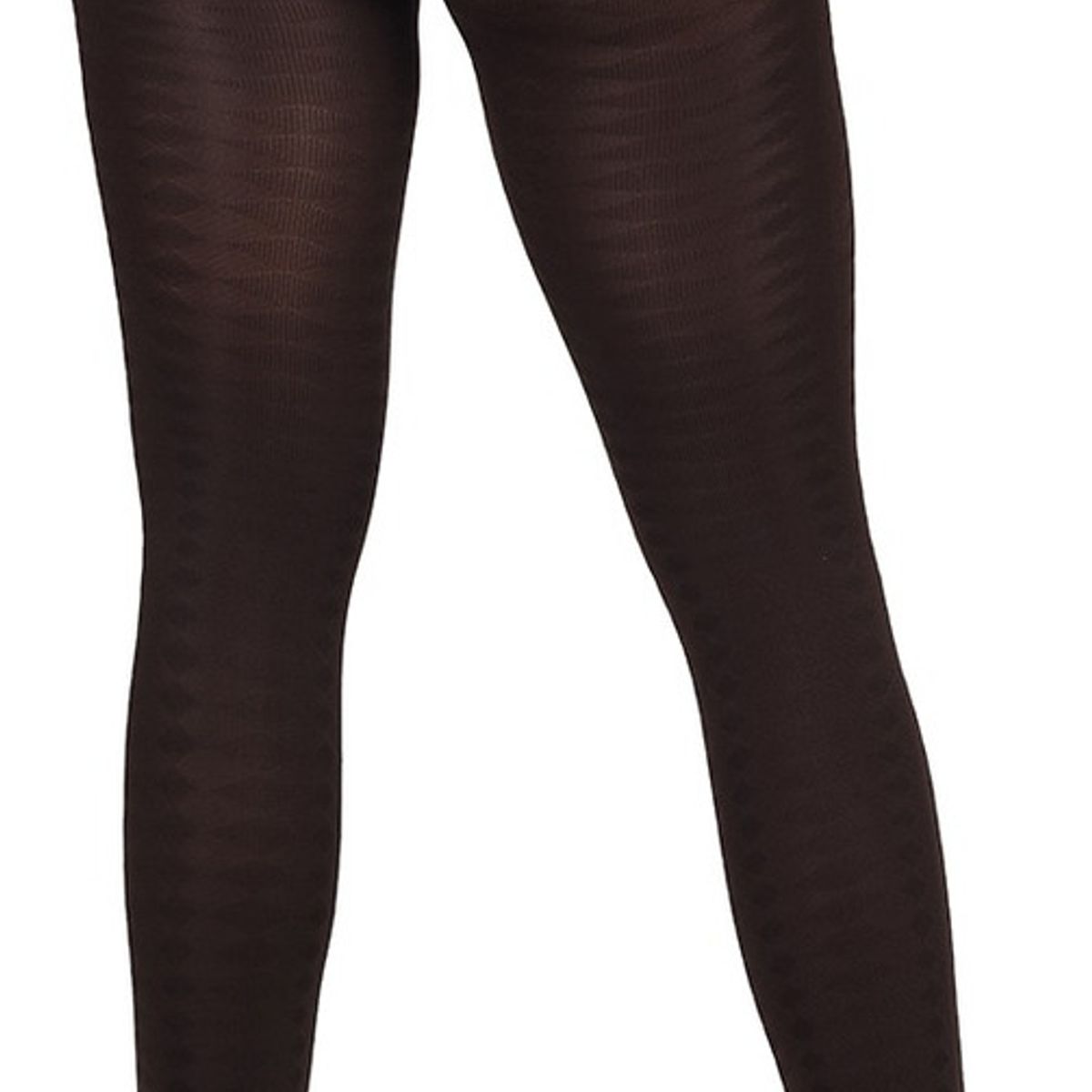 RITCHI - Leggins para Mujer Ritchi Ajuste Perfecto Transparencia Media Diseño en Rombos