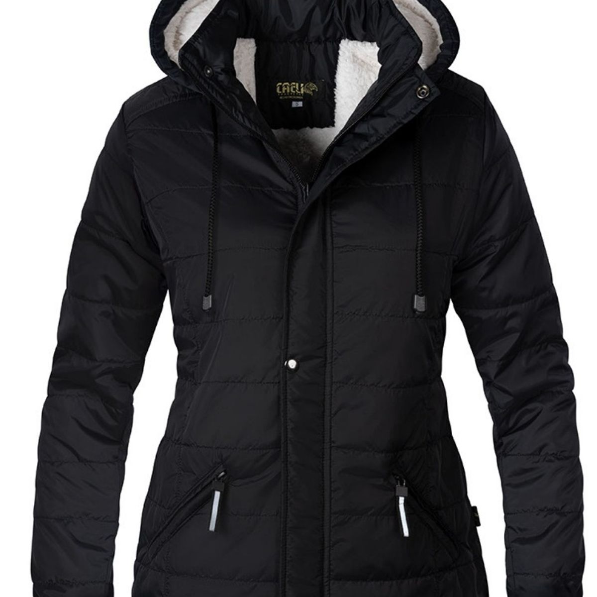 CAELI - chaqueta abrigo ovejera ovegera  MUJER lluvia frio semi impermeable marca CAELI