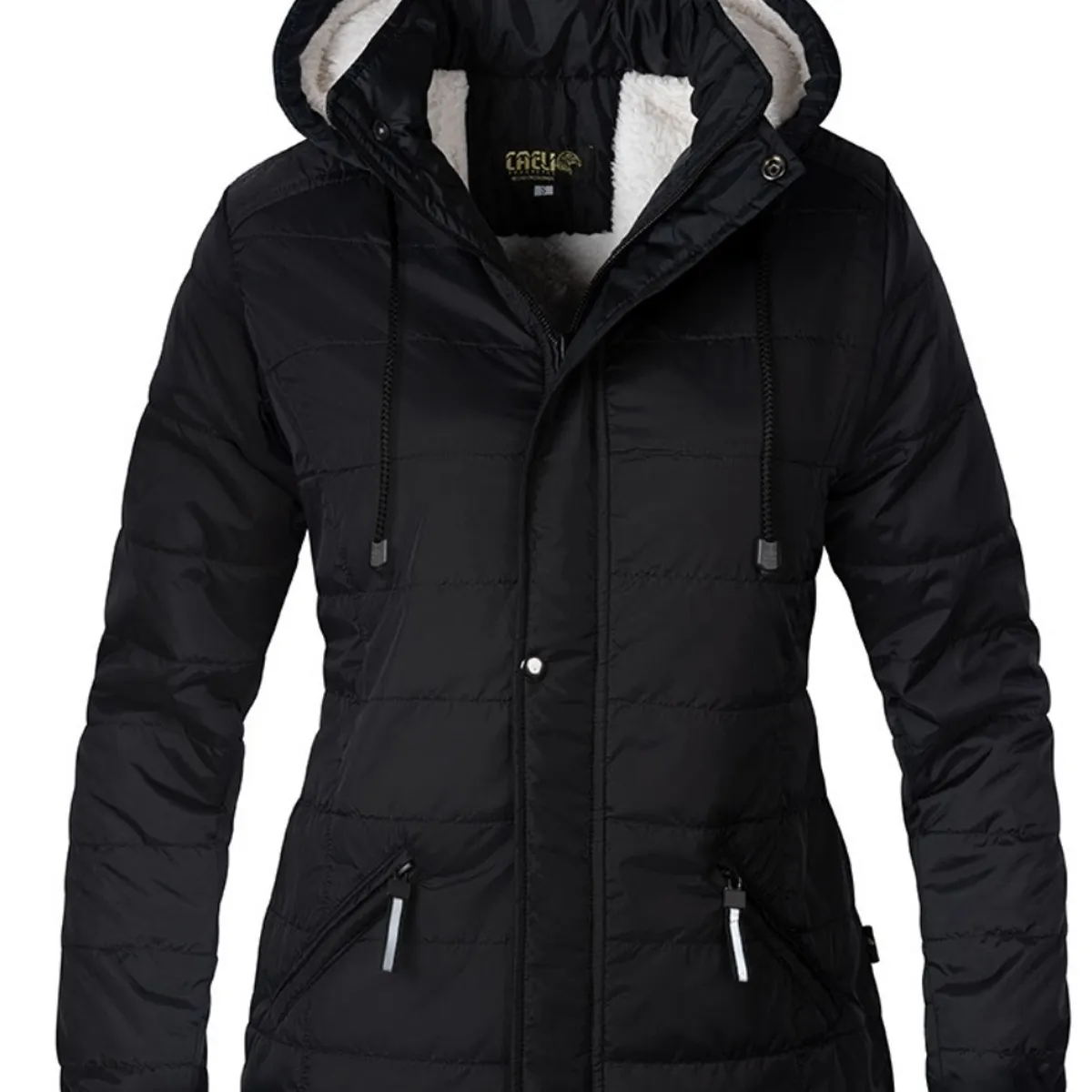 CAELI - chaqueta abrigo ovejera ovegera  MUJER lluvia frio semi impermeable marca CAELI