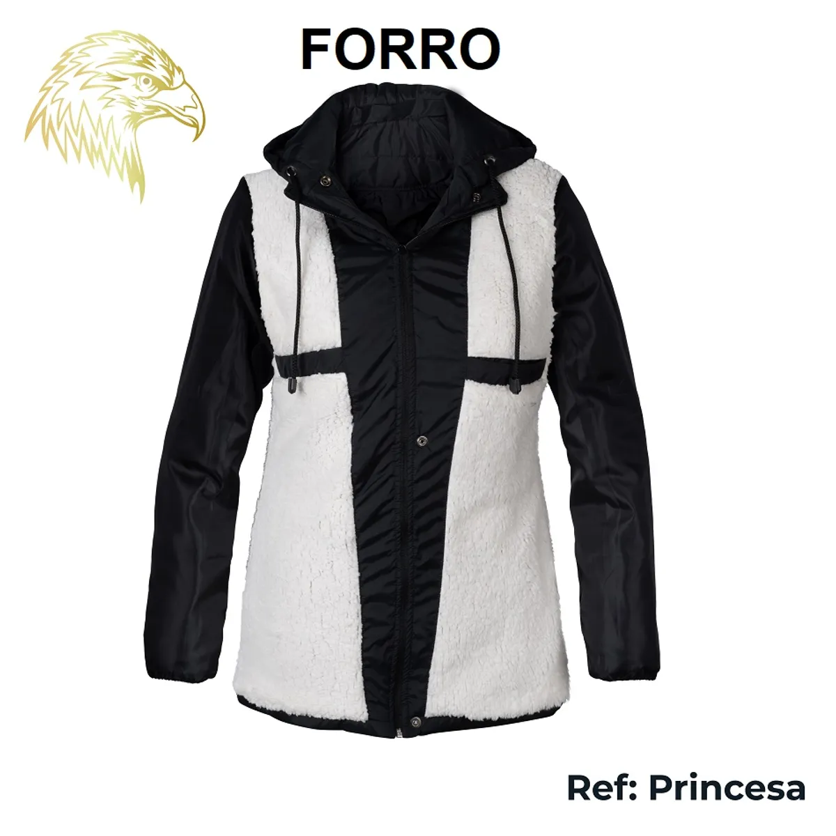 CAELI - chaqueta abrigo ovejera ovegera  MUJER lluvia frio semi impermeable marca CAELI