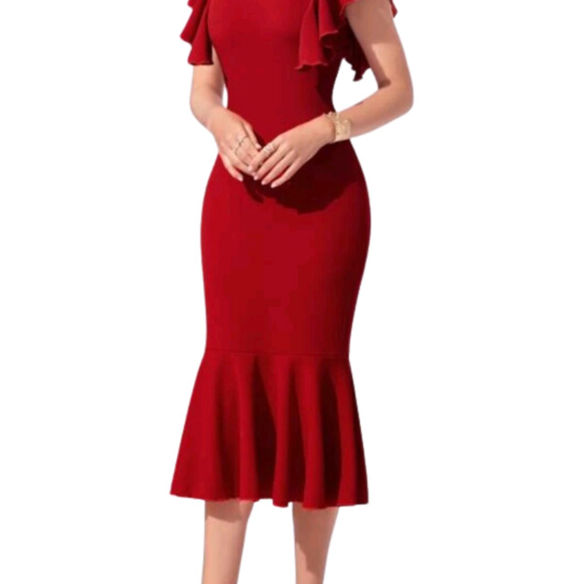 NEGRELI - VESTIDO DE MUJER CEÑIDO DISEÑO UNICO