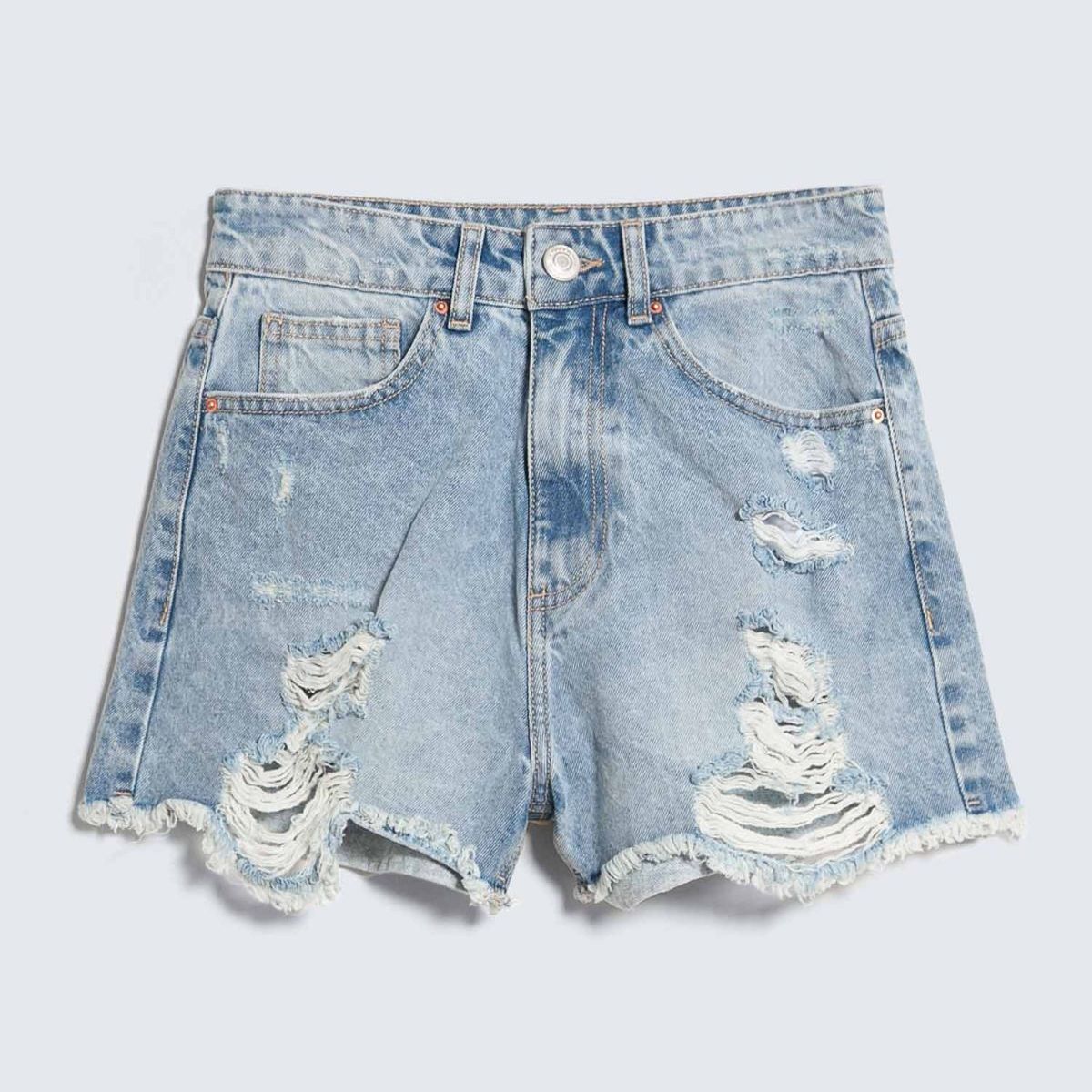 SEVEN SEVEN - Short Para Mujer Relax Color Azul Marca Seven Seven #28191081