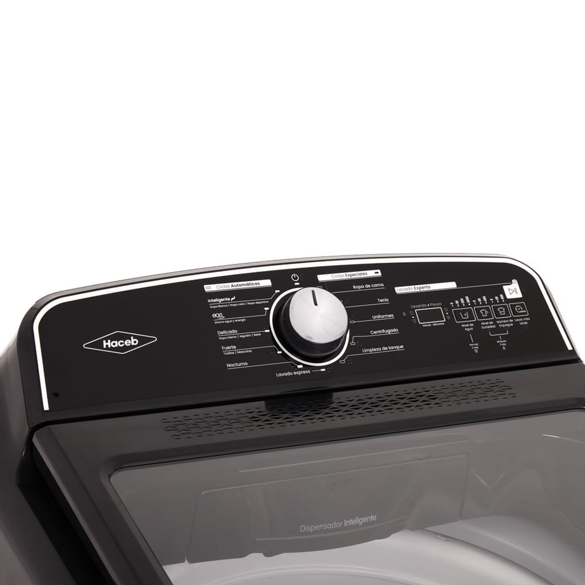 HACEB - Lavadora Haceb carga superior 20 Kg con perilla cromada.