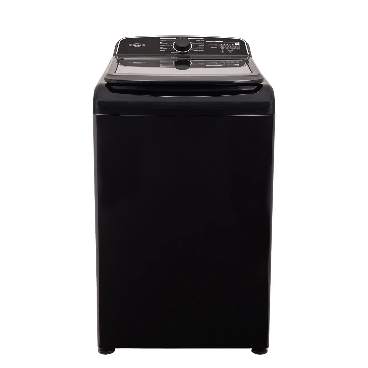 HACEB - Lavadora Haceb carga superior 18 Kg con perilla negra