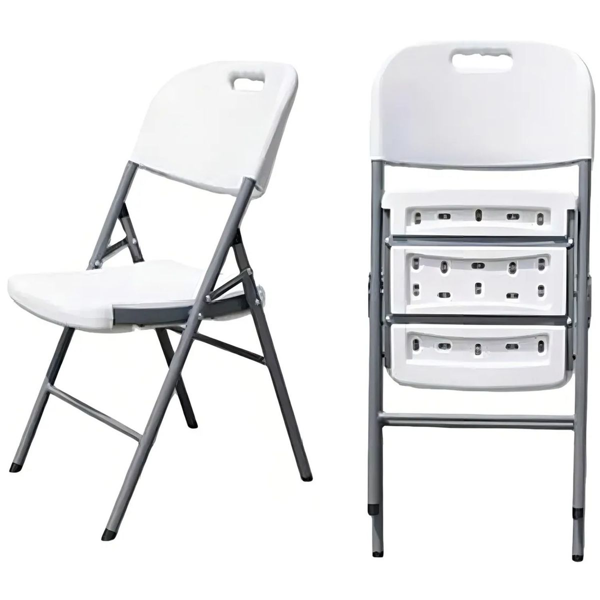 ONE PIXEL - Silla Plegable Blanca One Pixel Material Premium