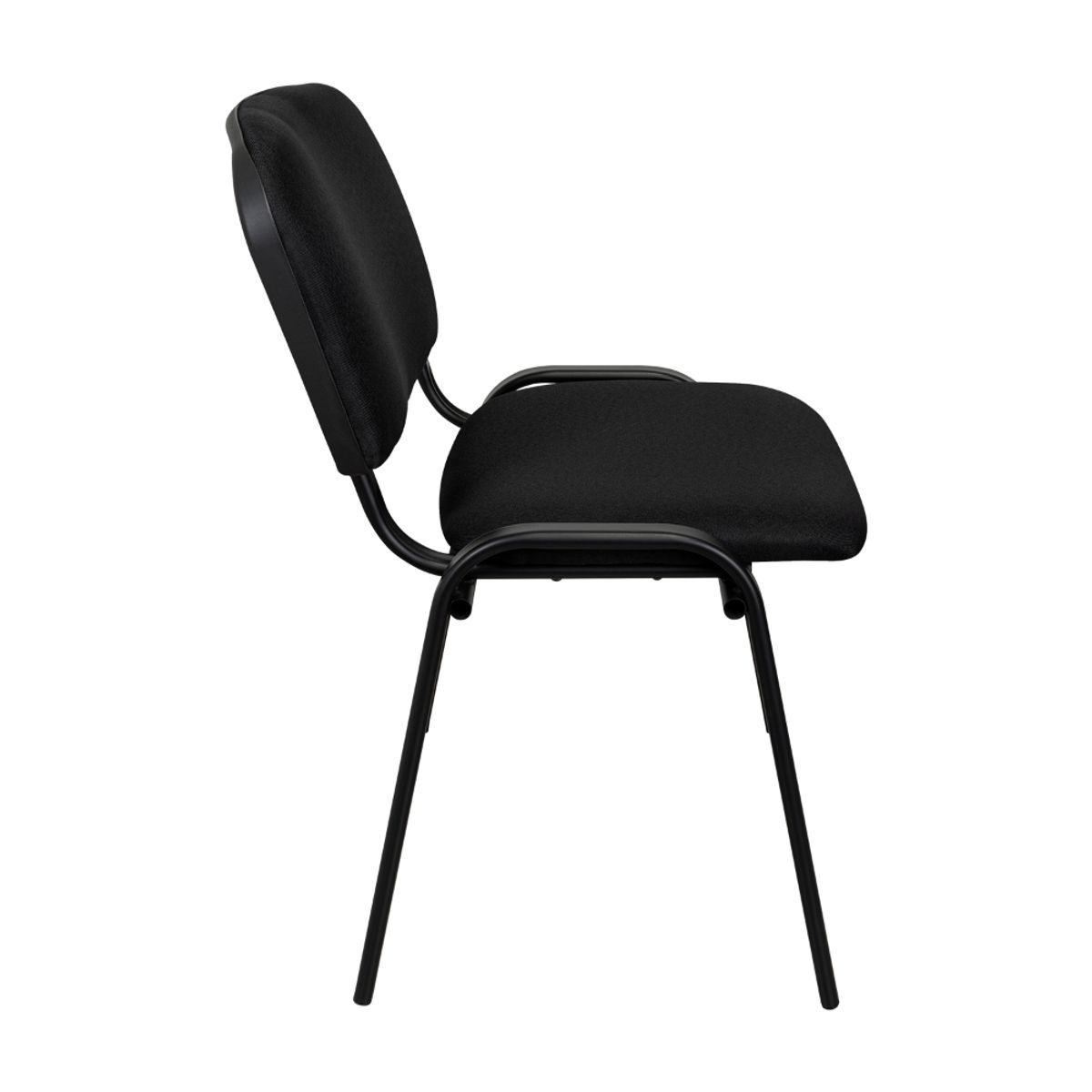 RTA DESIGN - Silla Interlocutora Negro Con espaldar y diseño sencillo sin brazo