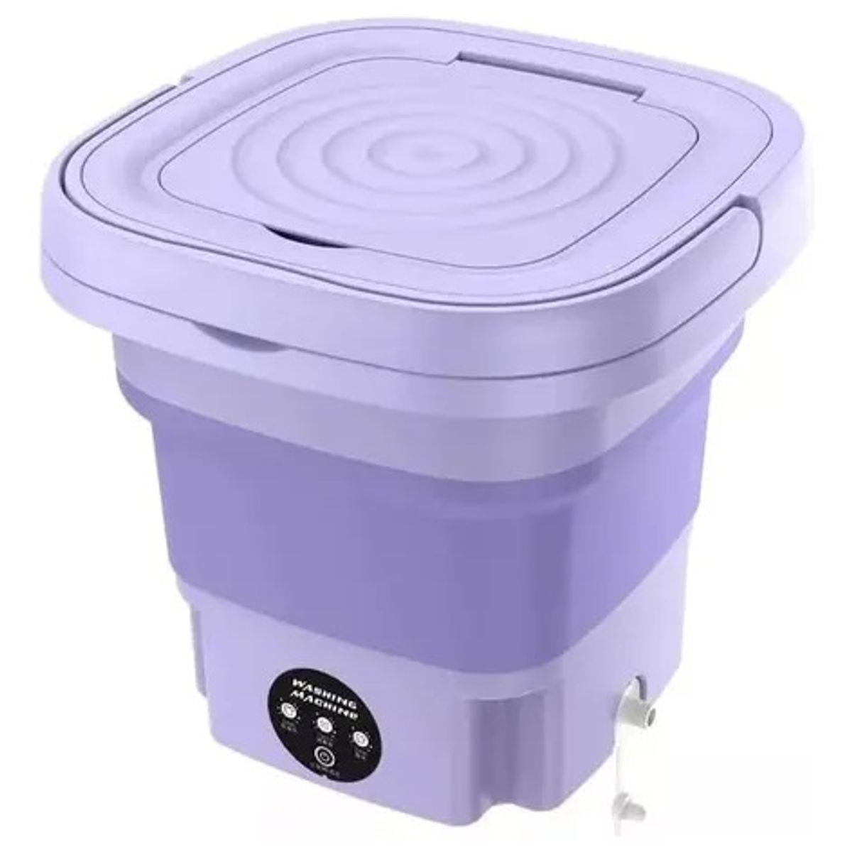 GENERICO - Lavadora Portátil 8l Plegable Eléctrica Viaje Multifuncional