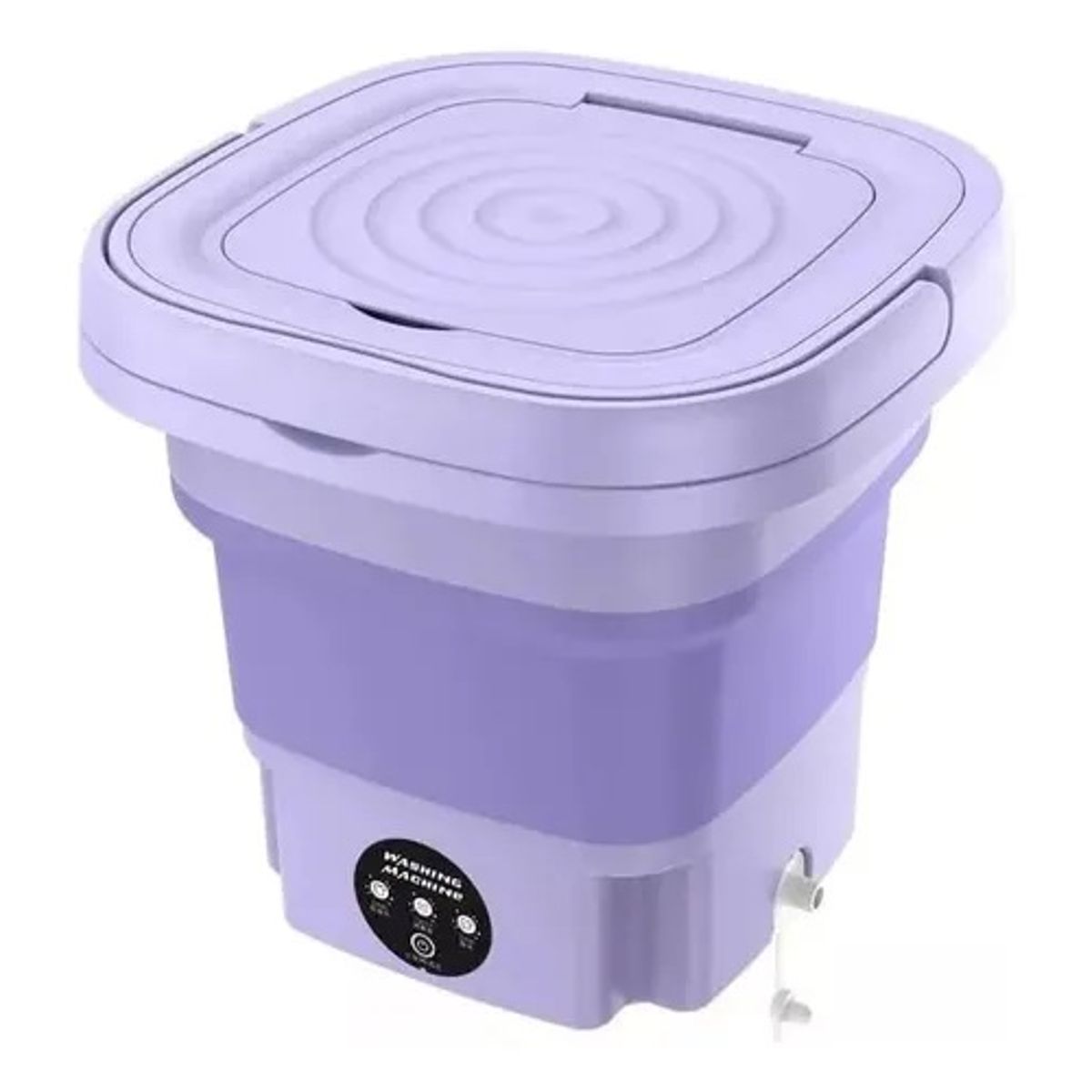 GENERICO - Lavadora Portátil 8l Plegable Eléctrica Viaje Multifuncional