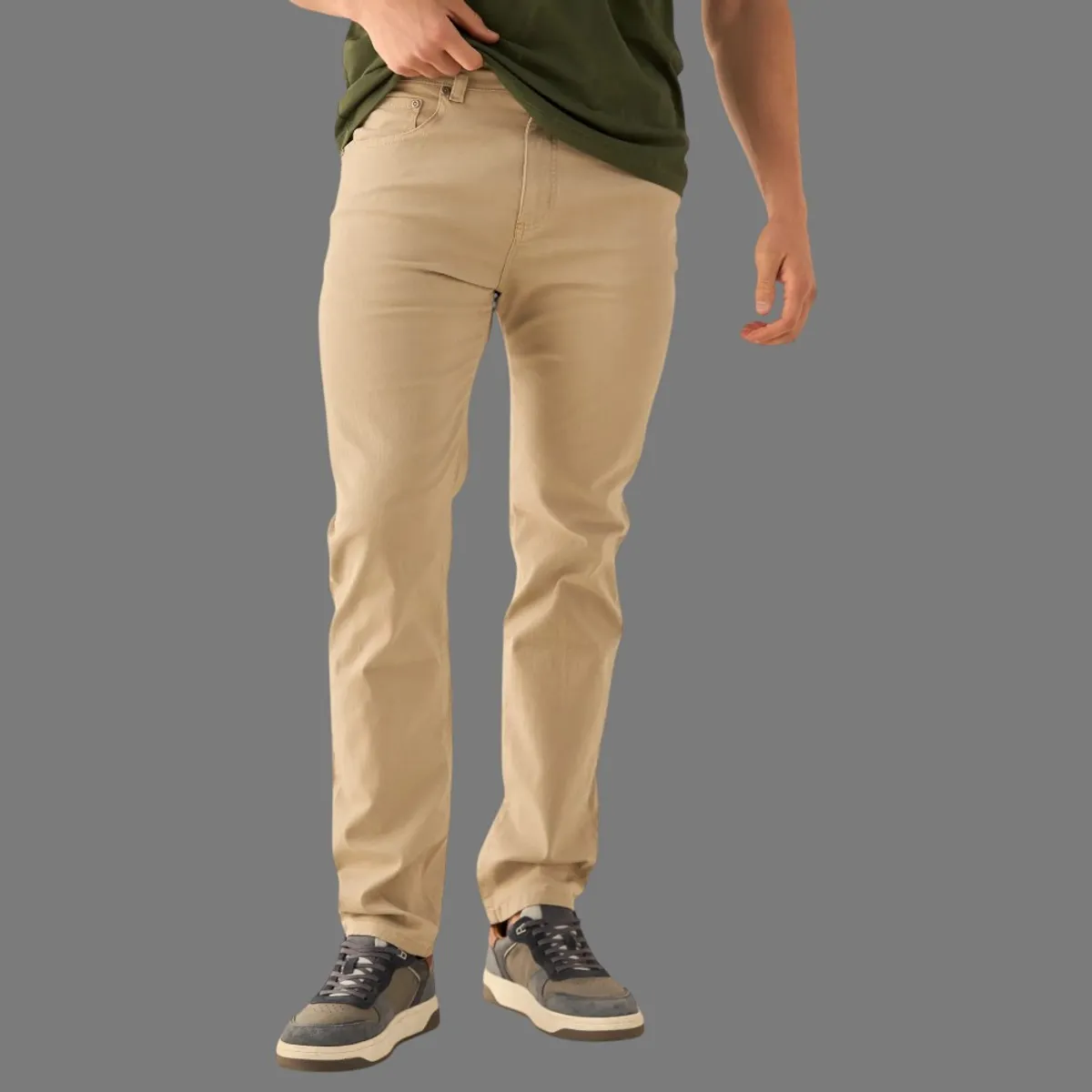 ESPRIT - Esprit Pantalón para Hombre Casual con Acabados Premium