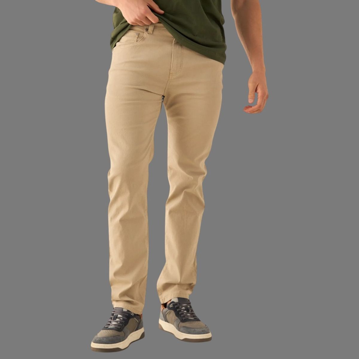 ESPRIT - Esprit Pantalón para Hombre Casual con Acabados Premium