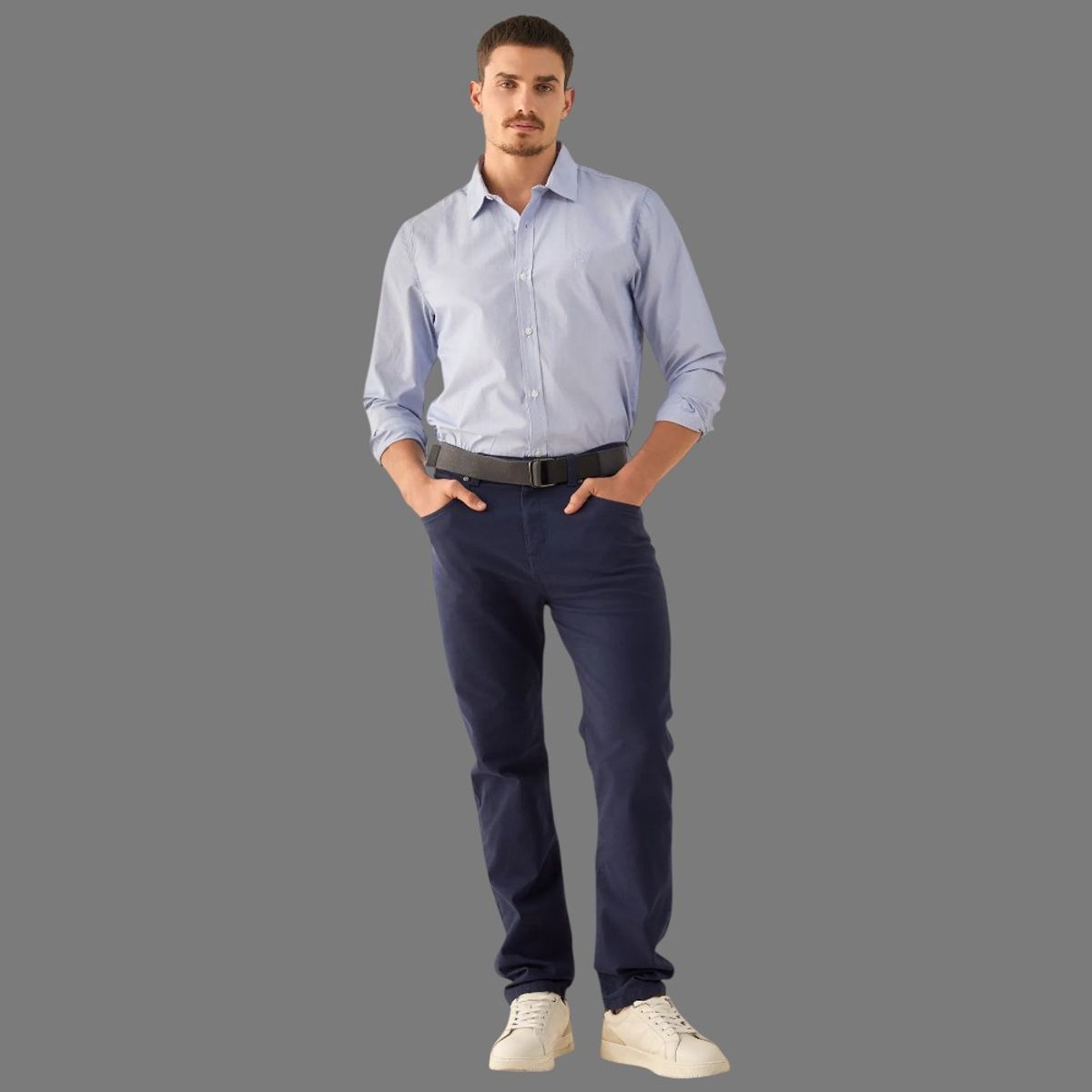 ESPRIT - Esprit Pantalón para Hombre Casual con Acabados Premium